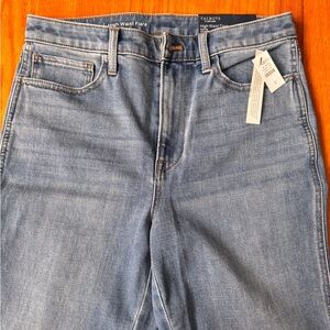 NWT Talbots Flawless High Waist Flare Light Wash Jeans